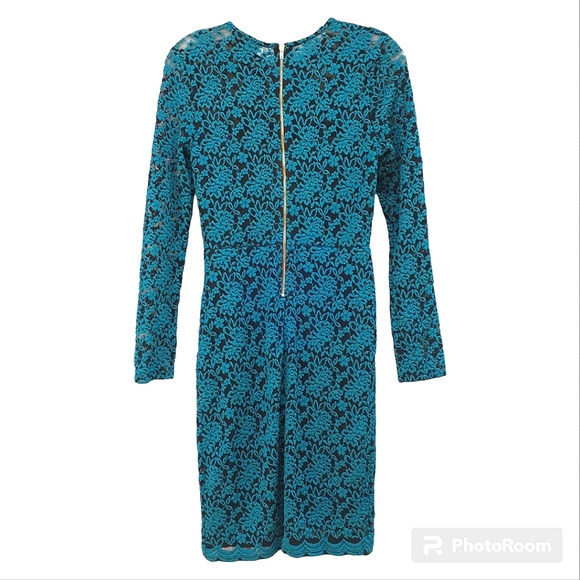 Fovever XXI Green lace mini dress - Picture 2 of 3